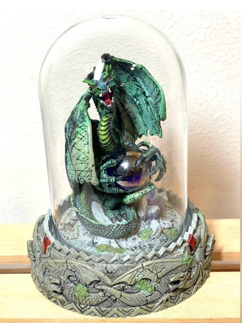 💥3/$50 Franklin Mint Michael Whelan Dragonfire Hand-Painted Numbered Figurine